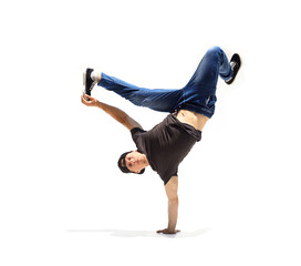 Teen dancing