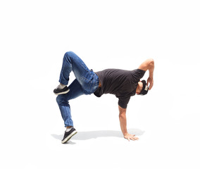 Teen dancing