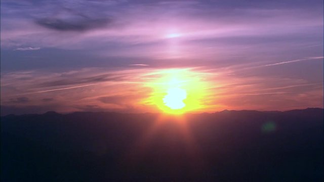 The Sun Sets, Glacier Park