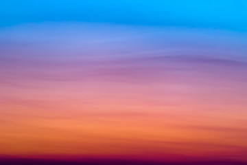 Beautiful sky at sunset background.
