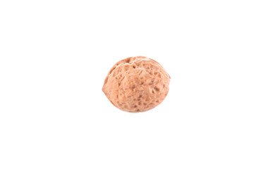 Walnut white background