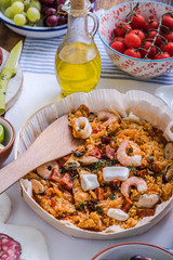 seafood spanish paella
