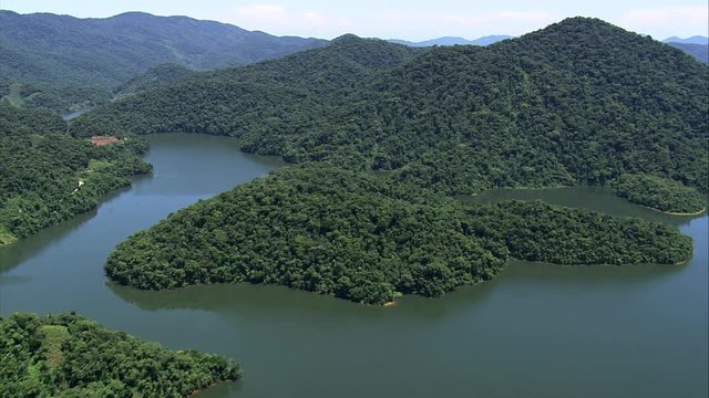 Rio Juquia And Second Dam