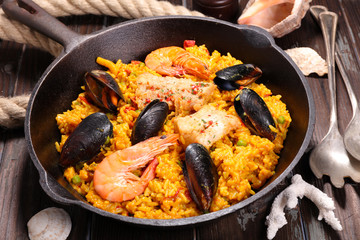 seafood paella