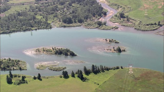 Islands, The Flathead River