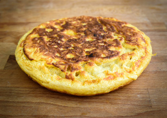 Spanish tortilla, Spanish omelette tortilla de patata.