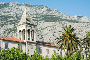 Historic stone church, Dalmatia, Croatia