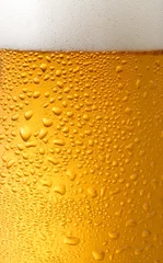 Foto op Plexiglas bier close-up © sumire8