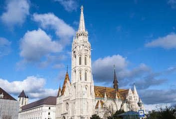Fototapeta na wymiar Matthias church in Budapest