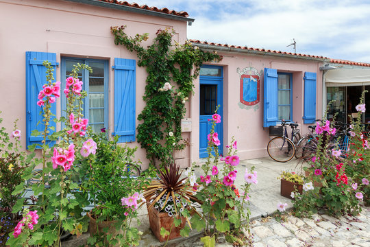 Maison typique, ile d'Aix