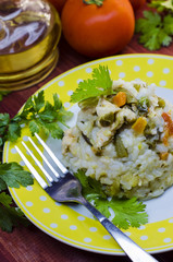 rice with vegetables