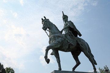 Obraz premium Monument N.A.Durovoy in Elabuga