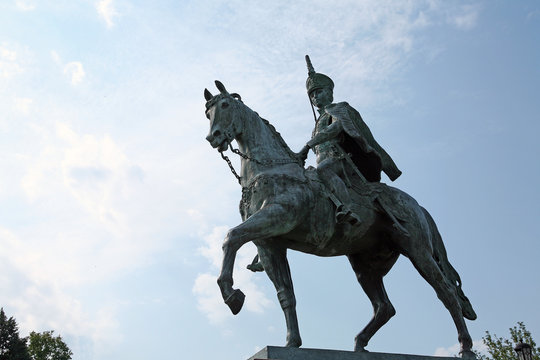 Monument N.A.Durovoy in Elabuga