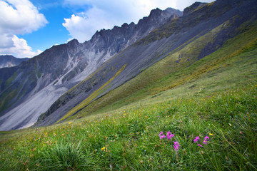 Fototapeta premium Travel to Eastern Sayan mountains
