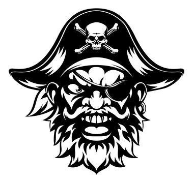Pirate Sports Mascot