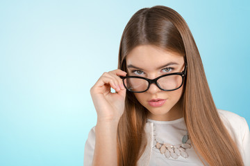 Fototapeta premium Caucasian businesswoman portrait