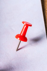 Red Push Pin
