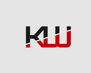 KW company linked letter logo
