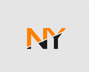 N and Y logo vector

