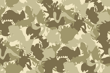 Abstract Military Camouflage Background