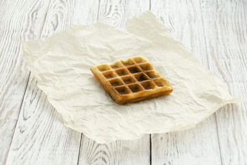 Viennese wafer. Homemade baking