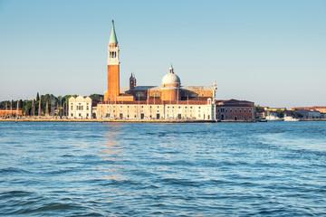 Fototapeta na wymiar The church of San Giorgio Maggiore in Venice