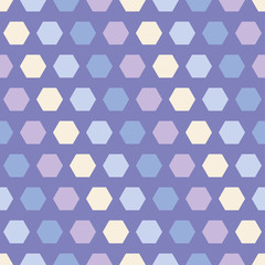 Ethnic boho seamless pattern with hexagons. Print. Repeating background. Cloth design, wallpaper.