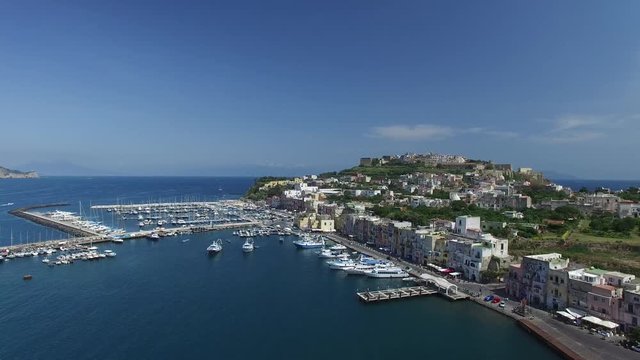 Aerial View of Procida, Italy