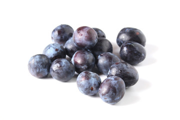 Ripe plums