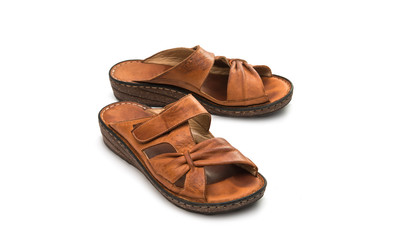 Womanish shoes isolated