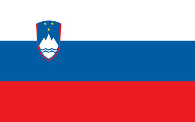 Flag of slovenia
