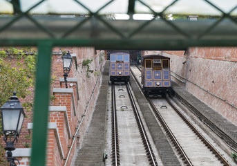 Fototapeta premium Budapest castle hill funicular