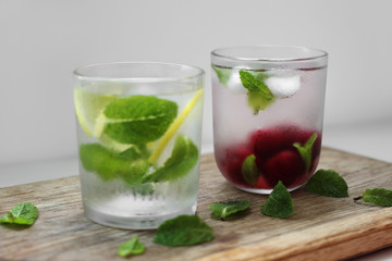 The cooling drink
