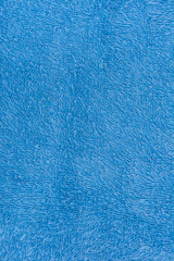 Fototapeta na wymiar Blue towel background texture