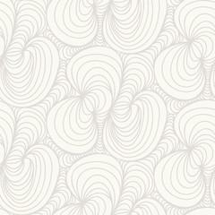 Vector floral background of drawn lines