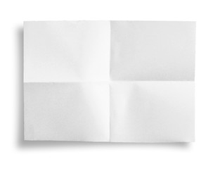 white torn paper isolated over white background with clipping path.