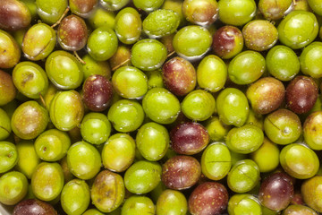 Olives background