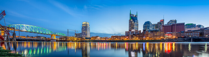 Fototapeta Nashville TN skyline obraz
