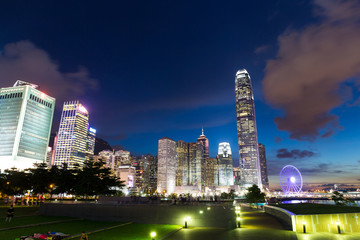 Fototapeta na wymiar Hong Kong night
