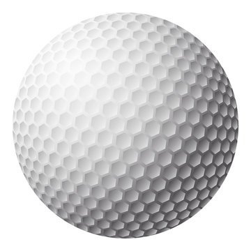 golf ball  symbol icon design. illustration isolated on white background