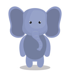 cute elephant isolated icon design, vector illustration  graphic 