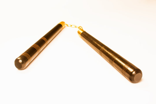 bronze nunchaku