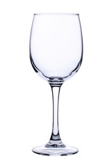 wine glass isolated on white background