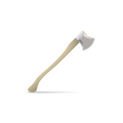 Axe lumberjack vector illustration