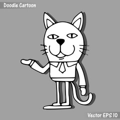 Animal cartoon character