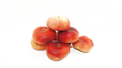 Red ripe peach