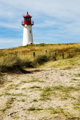 Lighthouse on the island of Sylt, Germany