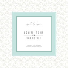 Card icon. Invitation and Save the date design. Vector graphic