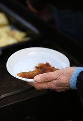 Warm food for the poor and homeless