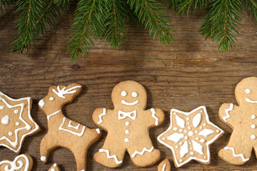 Gingerbread background